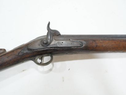 Fort fusil de rempart XVIIIe siècle.
Platine...