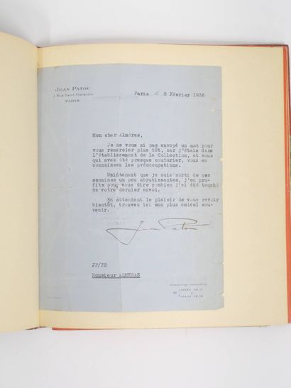 [ICART (Louis)]. Ensemble de lettres et documents...