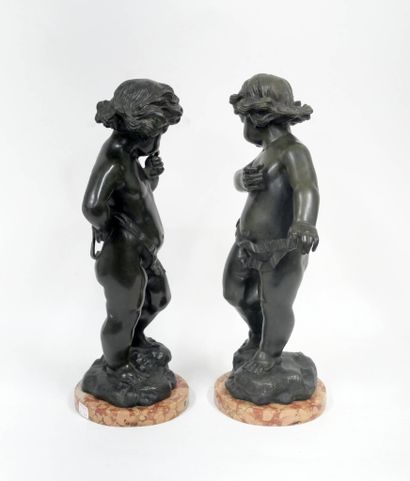 d'après Valentino BESAREL (1829-1902) 
Amour...