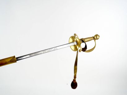 Épée d’officier supérieur britannique.
Monture...