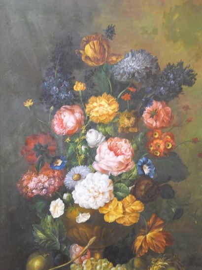 Deux bouquets dans le goût de la peinture...