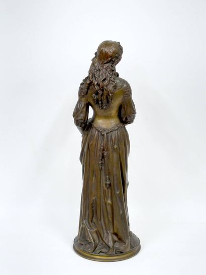 Jean Didier DEBUT (1824-1893) 
Jeune femme...