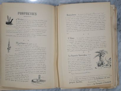 LIVRE D’OR du groupe SILEX. 125 pages in-folio....