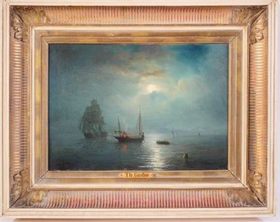 Théodore GUDIN (1802-1880)
Marine au clair...