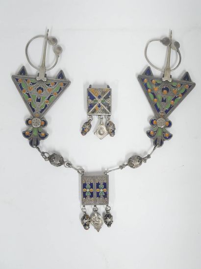 Parure pectorale, Algérie, Kabylie, Benni...