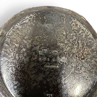 Christofle
Oval silver plated metal food...