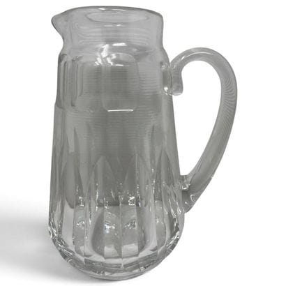 Baccarat
Crystal pitcher, model . Signed...