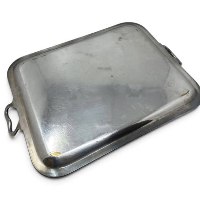 Christofle
A silver plated serving tray decorated...