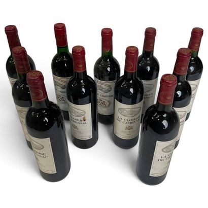 11 bottles of VINS DE CAMENSAC, Haut-Médoc...