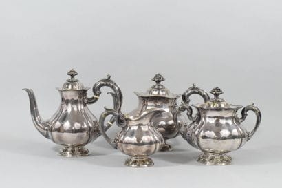Christofle
Silver plated tea and coffee service...