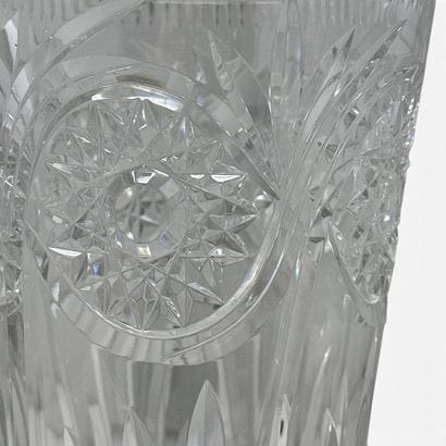 Large vase made of molded and pressed crystal.
Height:...