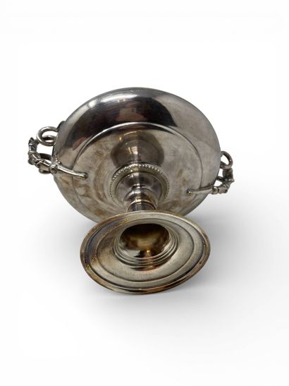 CHRISTOFLE
Silver-plated pedestal bowl, the...