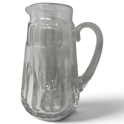 Baccarat
Crystal pitcher, model . Signed...