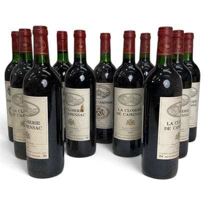 11 bottles of VINS DE CAMENSAC, Haut-Médoc...