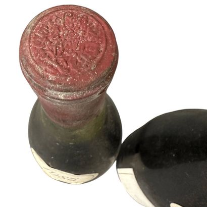3 bottles of CLOS VOUGEOT, Gros F&S 1986...