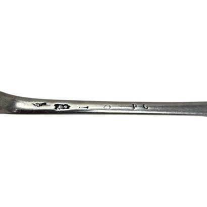 Silver stew spoon (950).
Paris, 1756–1762...