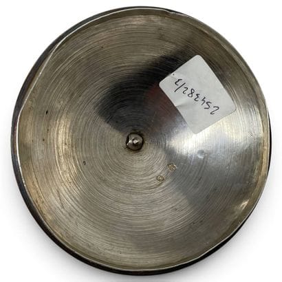Silver lid with a butterfly-shaped handle.
Unofficial...