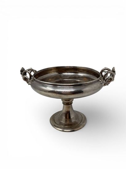 CHRISTOFLE
Silver-plated pedestal bowl, the...