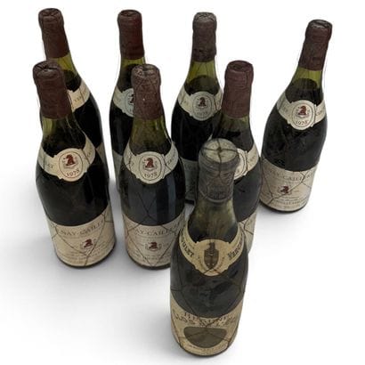 7 bottles of VOLNAY 