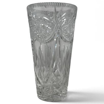 Large vase made of molded and pressed crystal.
Height:...