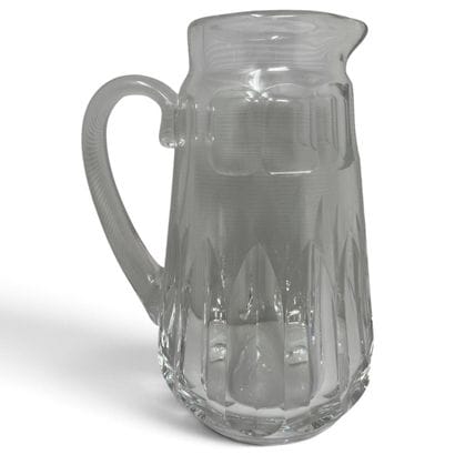 Baccarat
Crystal pitcher, model . Signed...