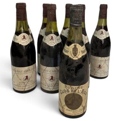 7 bottles of VOLNAY 