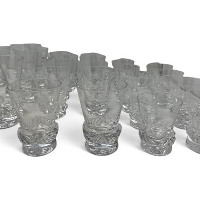 DAUM France
SORCY crystal glassware set,...
