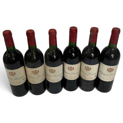 6 bottles of Château LIVERSAN, Haut-Médoc...
