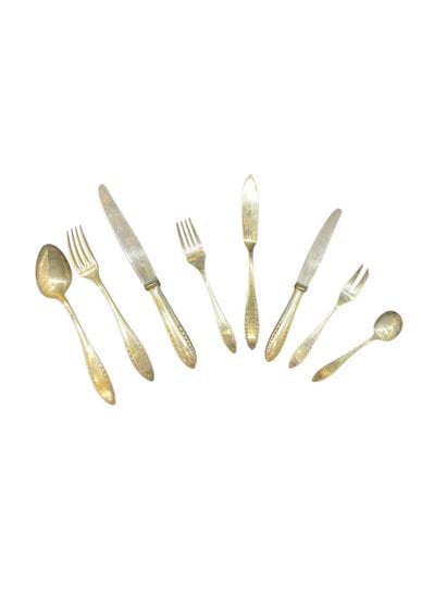 Christofle silver-plated silverware set including...