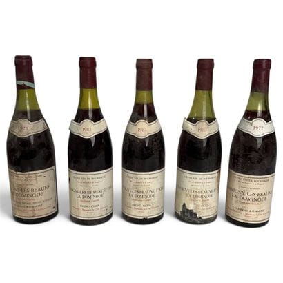 5 bottles of SAVIGNY-LÈS-BEAUNE 