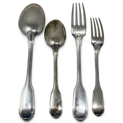 CHRISTOFLE
Silver (925) cutlery set consisting...