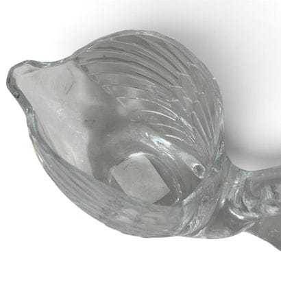 Swan holding a bouquet, made of molded and...