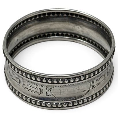 MASSAT Brothers
Silver (950) napkin ring...