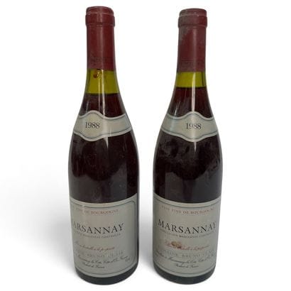 2 bottles of MARSANNAY Bruno Clair 1988 (1...