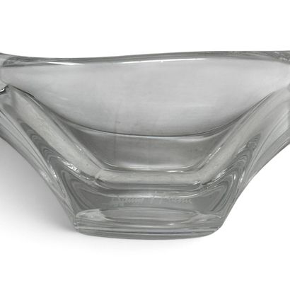 DAUM France
Flared crystal jam bowl. Comes...