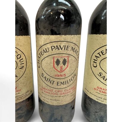 3 bottles of Château PAVIE-MACQUIN, Grand...