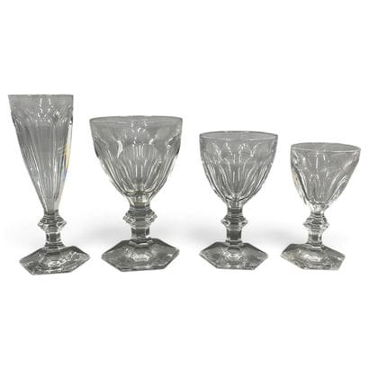 BACCARAT
Large set of HARCOURT-style cut...