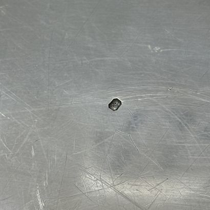 Circular silver (950) bowl with the 