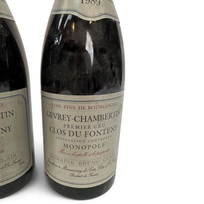 2 bottles of GEVREY-CHAMBERTIN 