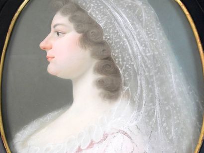 ÉCOLE FRANÇAISE DU XIXe SIÈCLE
Portrait de...