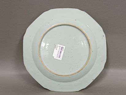 COMPAGNIE DES INDES - Chine, XVIIIème siècle
Assiette...