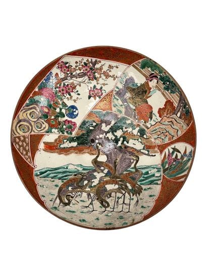 JAPON, fin du XIXe siècle

Grand plat creux...