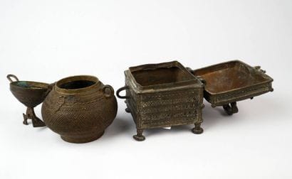 INDE, Art Dhokra, XXe siècle 
Ensemble de...