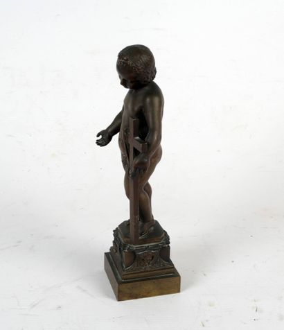 École du XIXe siècle
L'Enfant Jésus appuyé...