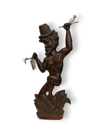 KANAK, Nouvelle-Calédonie,
Sculpture en bois...