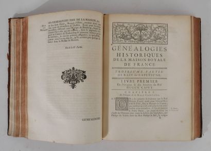 Les généalogies historiques des rois, empereurs,...