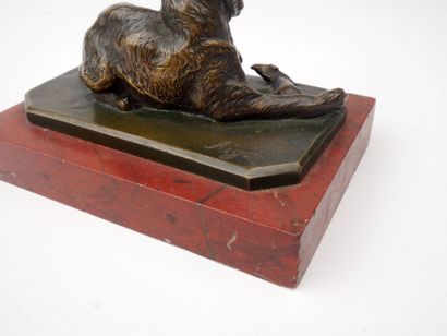 Antonin AIGON (1837–1884), d’après 
Chat...