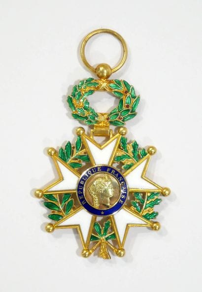 FRANCE, ordre de la Légion d'Honneur
Médaille...