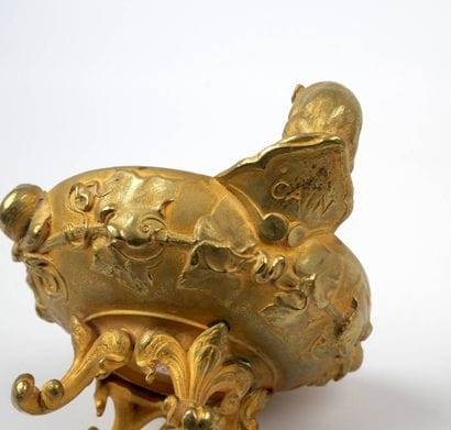 Auguste Nicolas CAIN (1822-1894)
Coupe quadripode...