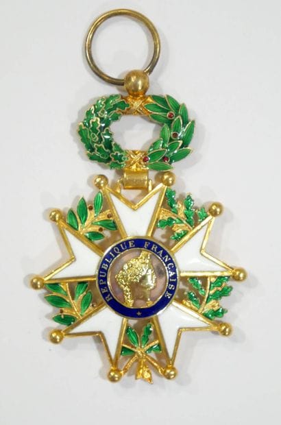 FRANCE, ordre de la Légion d'Honneur
Médaille...
